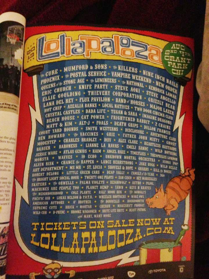 Lollalpalooza2013-LEAKED-CONFIRMED