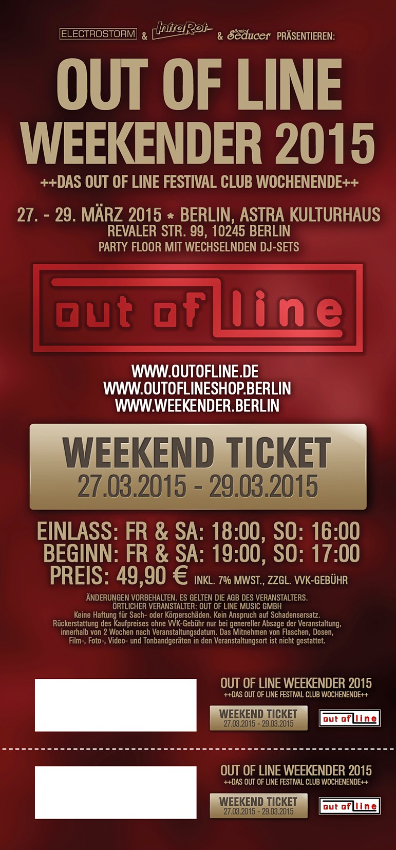 out of line weekender 2015