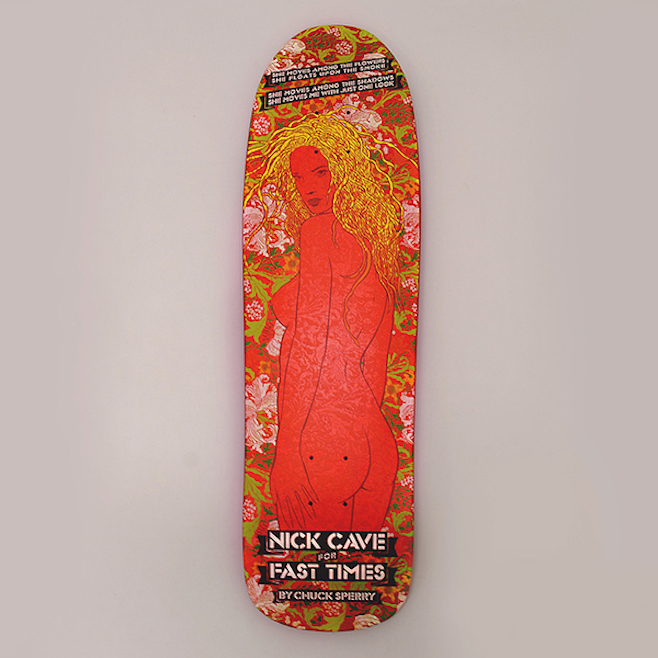 Nick Cave skateboard